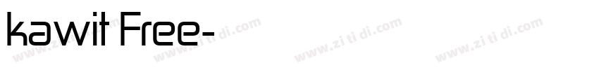 kawit Free字体转换